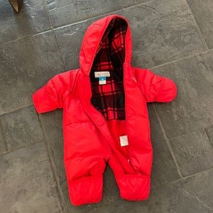 Columbia baby bunting 0-3mo